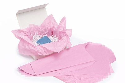 Bibuła gładka różowy opal 50x70 cm 100 arkuszy Pantone 691 C