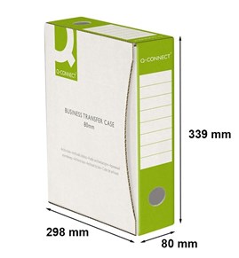 Pudło archiwizacyjne bezkwasowe 298x80x339mm do 800k Zielone