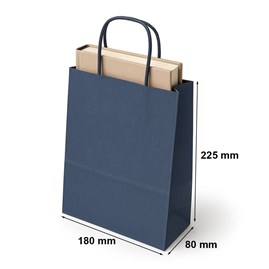 Torby Papierowe Granatowe