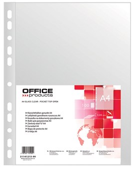 Koszulki Groszkowe Office Product A4 40um 100szt