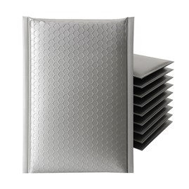 Koperta Metaliczna 270x350mm Srebrna - 100 szt