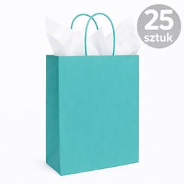 Torba papierowa morska 180×80×225 mm kraft 25 sztuk