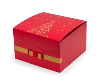 świąteczne pudełko prezentowe