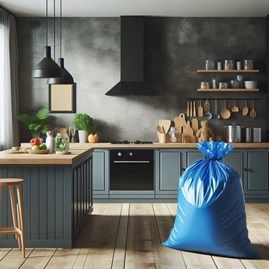 Paclan Expert – worki na śmieci zawiązywane 60L, 100 sztuk