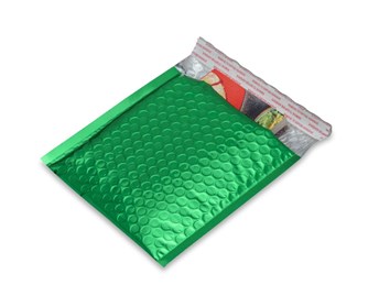 zielona koperta bąbelkowa