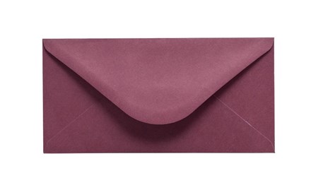 Koperty DL Bordowe Burgundowe 120g 10 sztuk - Eleganckie Koperty