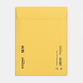 Koperty bąbelkowe papierowe kraft ECOMAX H18 100 sztuk – ekologiczne