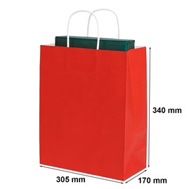 Papierowa Torba Czerwona