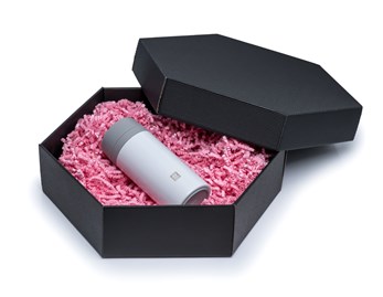 Pudełka wieczkowe karbowane czarne 240x240x90mm 10szt