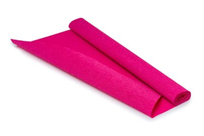 Krepina Włoska Bibuła gruba Ciemna Różowa 50cm/2mb