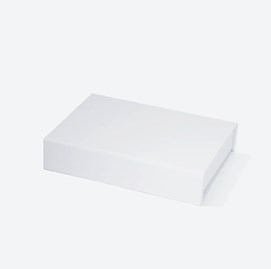 Białe pudełko magnetyczne 175×125×38 mm A6