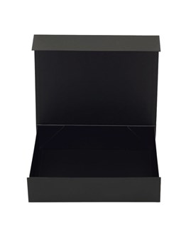 Pudełko magnetyczne 430x330x100mm Czarne prezentowe ozdobne A3