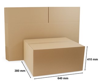 Pakiet - Karton Klapowy 640x380x410mm - 100 szt.