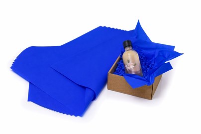 Bibuła gładka niebieski kobalt 50x70 cm 100 arkuszy