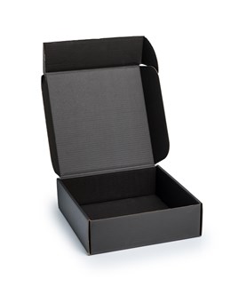 Kartonik czarny 290x230x80 F427  pudełko fasonowe ozdobne