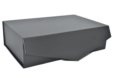 Pudełko Magnetyczne Czarne 350x250x100mm Pudełko Premium Na Prezent
