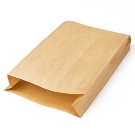 Torba papierowa FAŁDOWA 180x350 / BRĄZOWA 1000szt