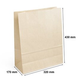 Torba Papierowa Ekologiczna Biała