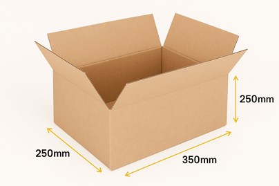 duży karton klapowy