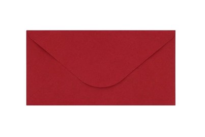 Koperty Ozdobne DL Czerwone 120g 50 sztuk - Koperty Kolorowe