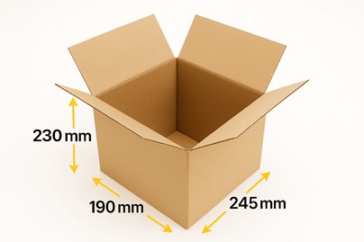 Karton klapowy 245mm x 190mm x 230mm