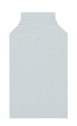 Koperta kartonowa B5 biała 175x250 mm z paskiem i zrywką do wysyłki książek i dokumentów