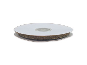 Wstążka brokatowa 6mm 32m WB7004 złota ciemna