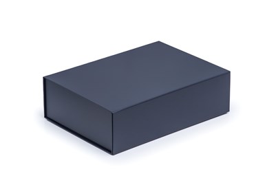 Pudełko Magnetyczne Grafitowe 350x250x100mm Karton Ozdobny Prezentowy