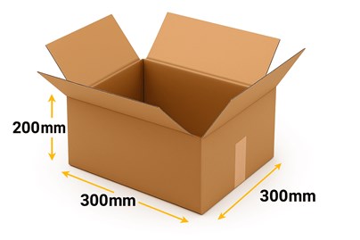 Karton klapowy średni