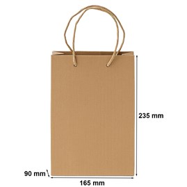 Torba z Tektury Karbowanej Sznurek