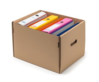 Karton archiwizacyjny na segragatory