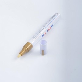 Pisak z farbą SP101, medium, kolor: złoty