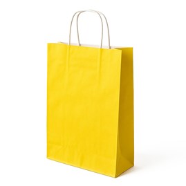 Torebka Papierowa Żółta
