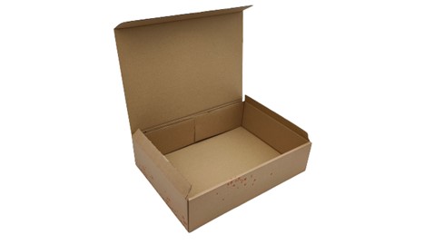 Karton prezentowy ozdobny 360x260x93mm Thank You