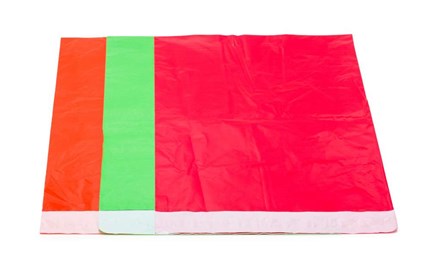 Koperty foliowe 260x350mm CZERWONE FB03/B4 - 50szt