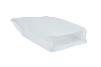 Torba biała fałdowa