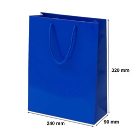 Torba Na Prezenty Granatowa