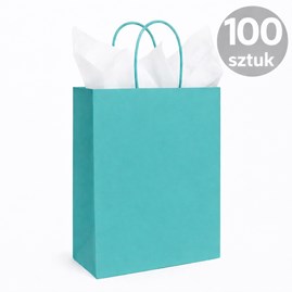 Torba papierowa morska 180×80×225 mm kraft 100 sztuk