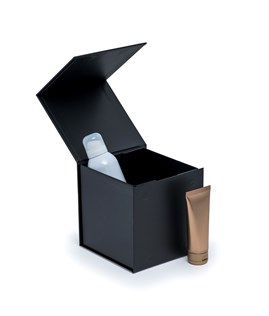 Pudełko magnetyczne 150x150x150mm Czarne Ozdobne Pudełko Prezentowe