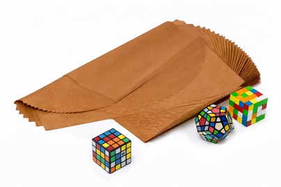 Bibuła gładka mocha mousse 50x70 cm 100 arkuszy