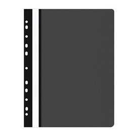 Skoroszyt wpinany A4 PP 25szt. Czarny