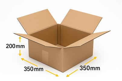 Karton klapowy 350x350x200