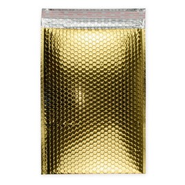Koperta bąbelkowa metaliczna złota 180x250 mm