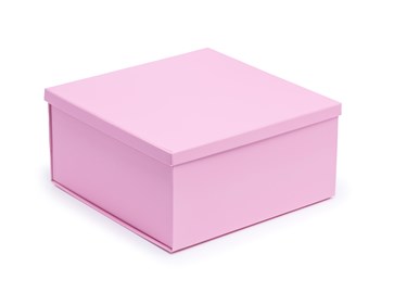 Pudełko składane z wiekiem 250x250x120 Różowe