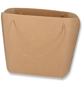 Torba z tektury karbowanej 350x125x300mm, Sznurek papierowy