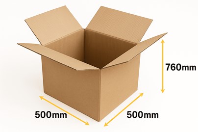 Karton klapowy duży