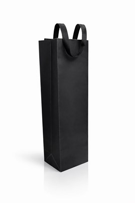 Torba na wino 1 butelka 95x91x385mm CZARNA