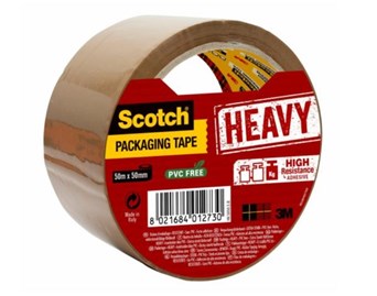 Taśma pakowa SCOTCH HEAVY Brązowa 48mm/66m
