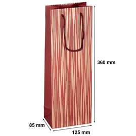 Torebka na wino 125x85x360 K-427 CZM