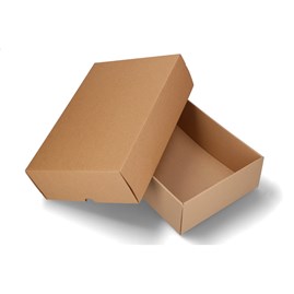 Pudełko karbowane 350x180x90 mm karton wykrojnikowy z wieczkiem